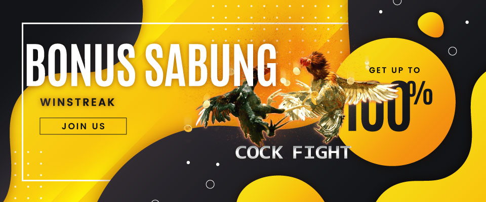PROMO BONUS SABUNG AYAM WINSTREAK 100% - STARBET388