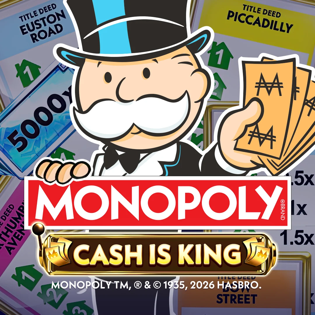 Monopoly Cash Is King - STARBET388
