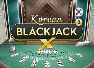 Korean BlackjackX 3 - STARBET388