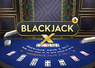Blackjack X 3 - Azure - STARBET388