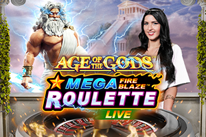 Mega Fire Blaze Age Of Gods Roulette Live - STARBET388