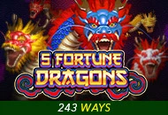 Spadegaming : 5 Fortune Dragons - STARBET388